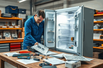 Curso sobre reparación de refrigeradores y refrigeración residencial.