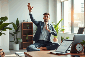 Entrenamiento para el éxito profesional con hábitos saludables y productivos.