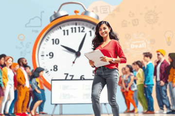 Imagen motivadora sobre empezar un curso y no procrastinar.