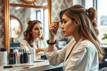 Imagen de un curso elite que enseña técnicas de diseño de cejas para un perfil profesional rentable.
