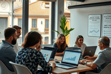 Gráfico de técnicas digitales para monetizar servicios en línea