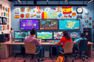Imagen de una masterclass sobre monetización en videojuegos digitales rentables