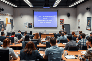 Imagen de una persona aprendiendo informática en un curso profesional, enfocada en técnicas de alto retorno.