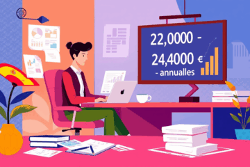 Gráfico que muestra el rango salarial de un Técnico en Contabilidad después de completar el curso del ContaPro Técnico.