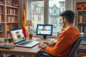 Estudiantes inscribiéndose en el curso de Auxiliar de Biblioteca Escolar de BiblioEdu Cursos.